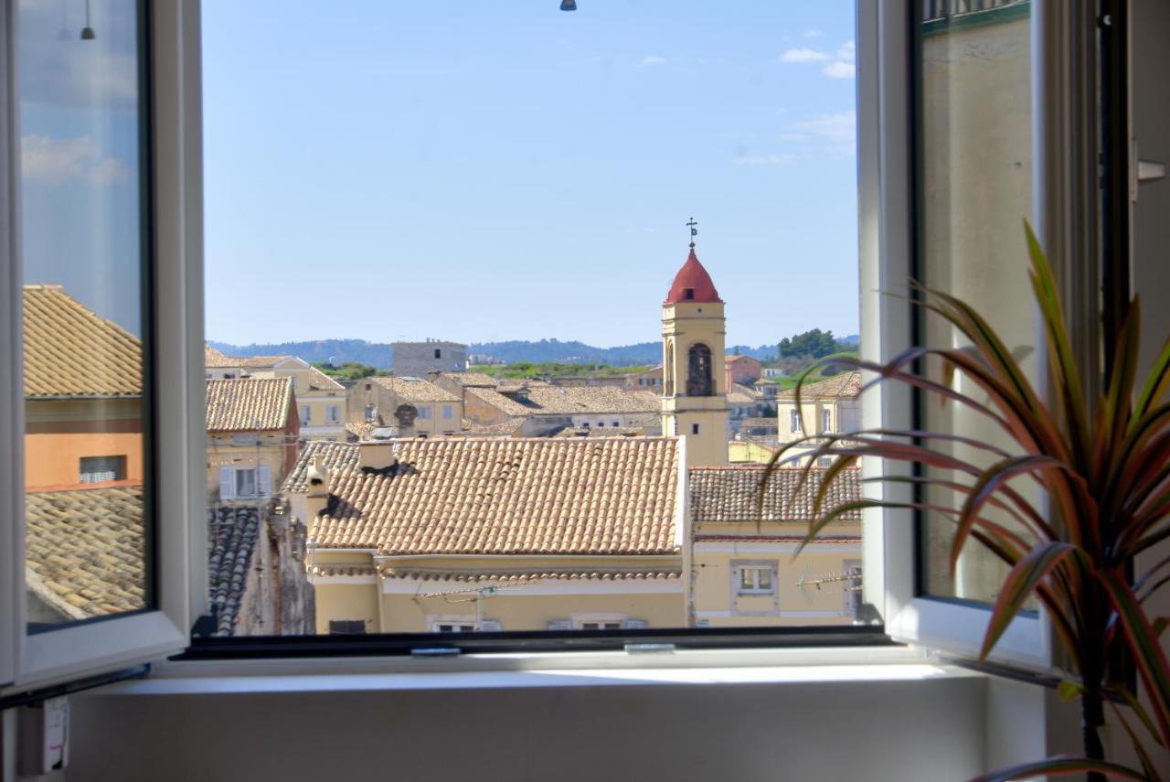 The Heritage Penthouse! Old City Centre Corfu  Luaran gambar